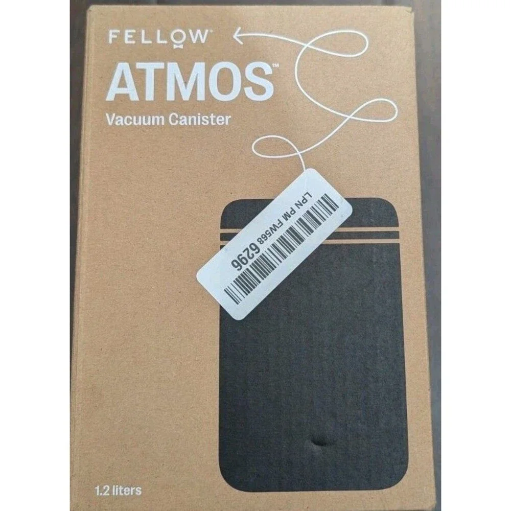 FELLOW Electric Atmos Vacuum Canister! Beans Coffee Storage Can 1.2 L
